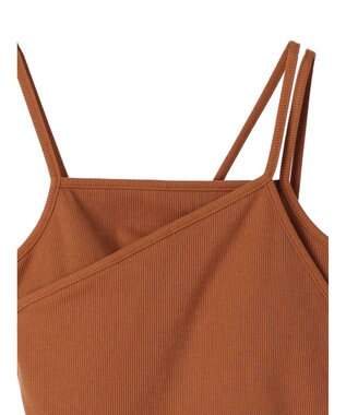 Green Parks ・Ｐｅｔｉｔ　Ｆｌｅｕｒ　カップツキレイヤードキャミ Terracotta