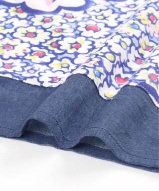 tsumori chisato SLEEP ツモリチサト ボトムス ルームウエア 7分丈 綿100%(本体) 楊柳素材 レディース UOT243 /ワコール ブルー