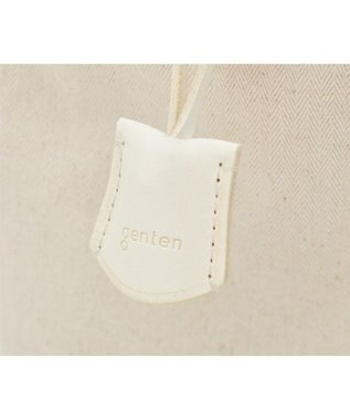 genten サスカットバスケット手提げバッグ＜M＞ シロ