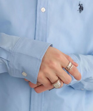 WEGO 別注USPOLOシャツ ブルー