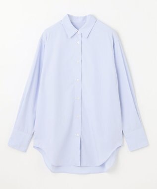 ANY 【手洗い可能/抗菌防臭/UVカット/速乾】レギュラーカラーシャツ ライトブルー