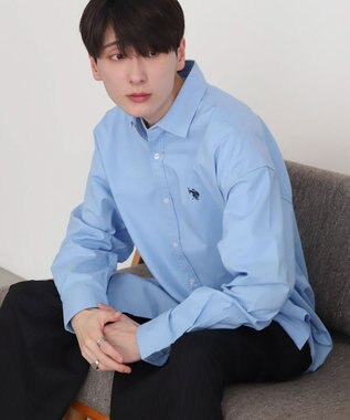 WEGO 別注USPOLOシャツ ブルー