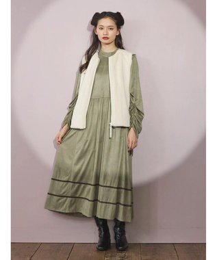 Green Parks ■ＥＳＣＡＲ　フラッフィーベスト Ivory