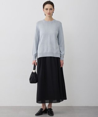 ICB 【先行予約】 ハイツイストドライメッシュ フレアスカート ブラック