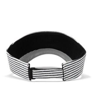 ZERO HALLIBURTON 【雑誌掲載】メランジ ボーダー サンバイザー 82563 ネイビー