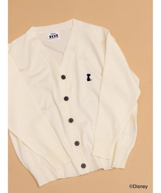 Te chichi 【Disney】101/刺繍Vネックカーディガン