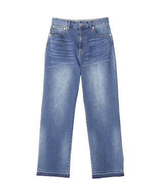 YECCA VECCA カットオフストレッチデニムパンツ Indigo