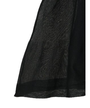 AMERICAN HOLIC ボリュームスリーブティアードニットチュニック Black