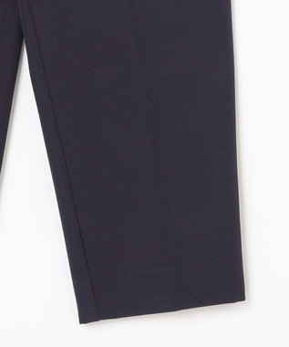 Feroux 【セットアイテム】美シルエット ブラウス×パンツ セットアップ ネイビー系