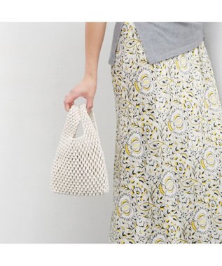 UNBILLION カシュカシュ cachecache / マクラメ2wayチェーンショルダー アイボリー