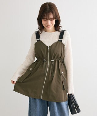 Green Parks ・ＳＵＧＡＲ　ＳＰＯＯＮ　ミリタリーキャミチュニック