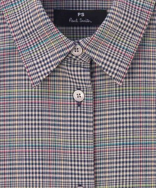 Paul Smith グレンチェック シャツ ワンピース マルチカラー