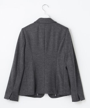 J.PRESS LADIES アクアレジェンドウールジャージー テーラード ジャケット ライトグレー系