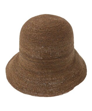 YECCA VECCA 【CONTROL FREAK】ラフィアバケットハット Mocha