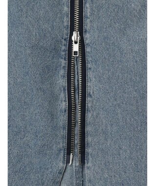 Green Parks ・ＥＬＥＮＣＡＲＥ　ＤＵＥ　デニム　Ｗ　ＺＩＰジャンスカ Light Indigo