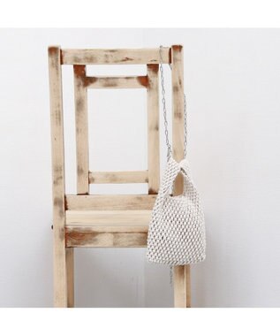 UNBILLION カシュカシュ cachecache / マクラメ2wayチェーンショルダー アイボリー