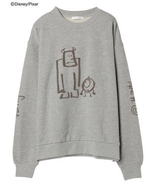 Green Parks モンスターズ・インク／裏毛プルオーバーII Gray Mixture