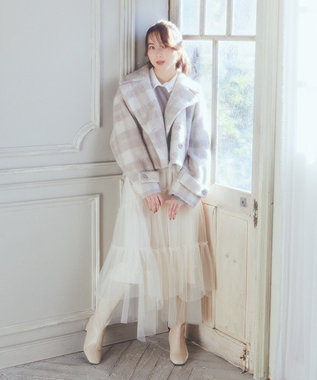 earth music&ecology シャギーショートコート Check