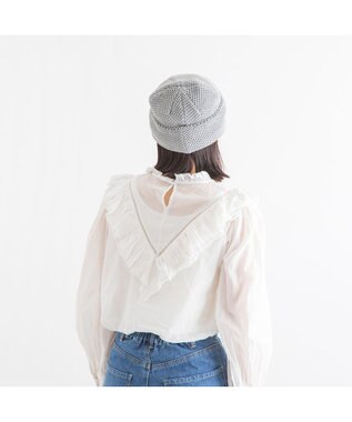 林八百吉商店 un chapeau コットンビーニー グレー