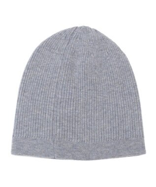 MOONBAT 【WEB限定】FURLA(フルラ)アーチロゴ付き ニット帽 帽子 UVカット 手洗いOK グレー