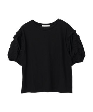 Green Parks ・ＥＬＥＮＣＡＲＥ　ＤＵＥ　ラッフルパフＴＥＥ Black