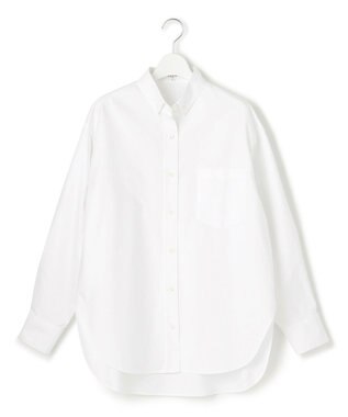 23区 【SLOW/一部店舗限定】コットンオックス シャツ オフホワイト