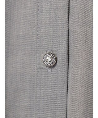 Green Parks ・ＥＬＥＮＣＡＲＥ　ＤＵＥリネンライクドロストワンピース Gray