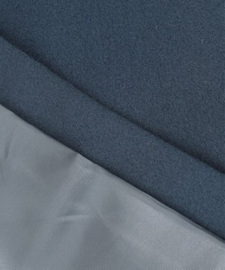 J.PRESS LADIES L Jackal 140sソフトメルトン Pコート ダルブルー系