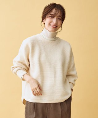 ANY L ウィンターニット エクリュ