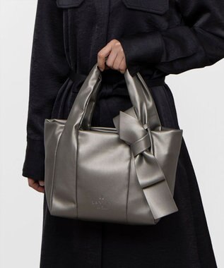 LANVIN en Bleu フリディティ ハンドバッグ（小） ブロンズ