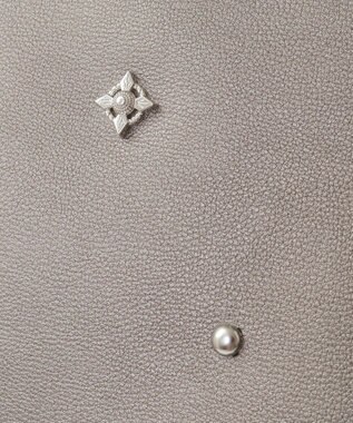 Green Parks ａｎｄｍｉｋｋａ．スタッズ付Ａ４トートバッグ Brown