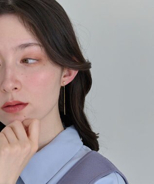 Phoebe 2wayベーシックパールエレガントイヤリング ゴールド