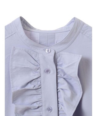 CRAFT STANDARD BOUTIQUE デシンフリルワンピース Purple