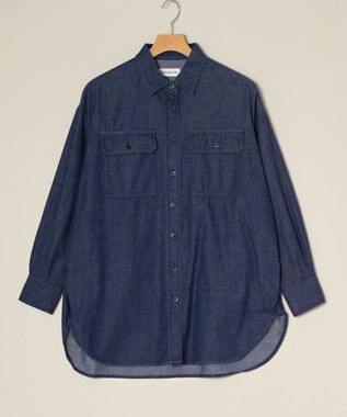 ONWARD Reuse Park 【23区】ブラウス秋冬 ネイビー