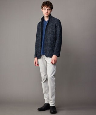 JOSEPH ABBOUD 【洗える・速乾/ストレッチ/フリースタッチ】ソフトコール パンツ ライトグレー系