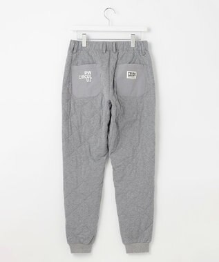PW CIRCULUS 【裏地付き/防寒】【MEN】キルティングパンツ グレー系