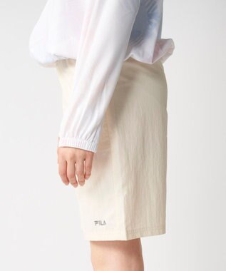 OP／FILA 【FILA/フィラ】ナイロンタスランパンツ オフホワイト