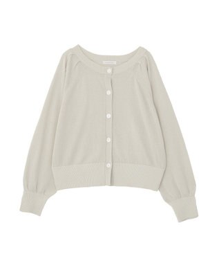 Green Parks 【しのばせカーデ】ポケッタブルＵＶカットニットカーディガン Light Gray