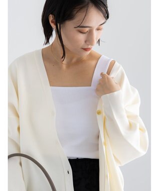 Te chichi テレコスクエアタンクトップ