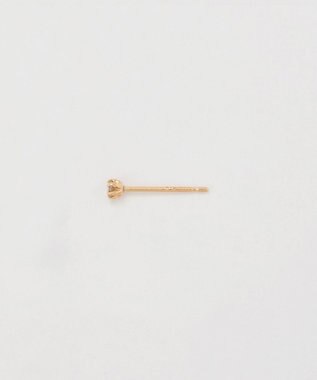 Phoebe 【K10】一粒ダイヤモンドピアス(片耳)　ゴールド ゴールド