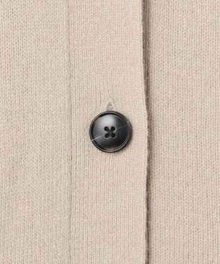 UNFILO 【WEB限定】カシミヤブレンド ロングカーディガン ベージュ