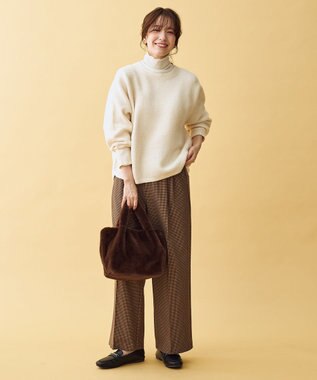 ANY L ウィンターニット エクリュ