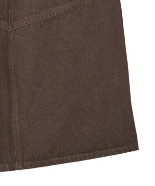 Green Parks デニムタイトロングスカート Brown