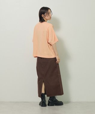 Green Parks デニムタイトロングスカート Brown