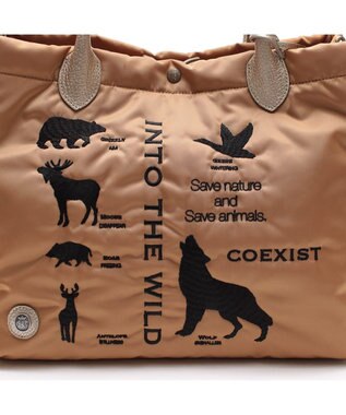 A.D.M.J. 【ナイロン】キューブトート34cm(Dカン＋) WALNUT