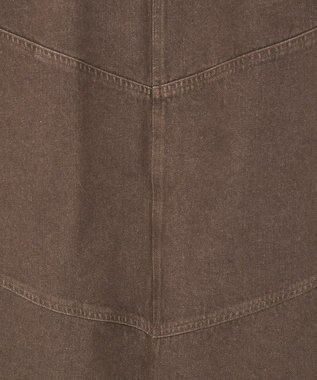 Green Parks デニムタイトロングスカート Brown