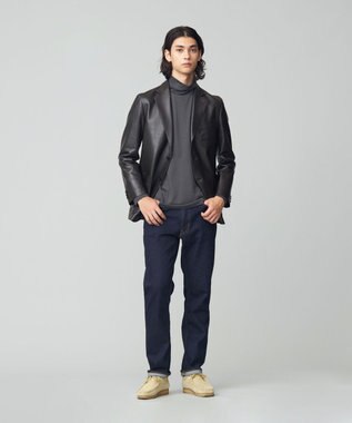 J.PRESS MEN 【JAPAN MADE DENIM】ストレッチスローンデニム ネイビー系