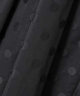 組曲 ドットジャガード フレア スカート ブラック系