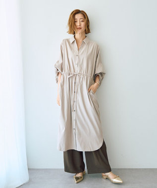 YECCA VECCA 【UVカット】2way袖バルーンワンピース