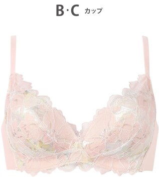 WACOAL ノンワイヤーブラ 【SUHADA ONE】 谷間メイク ふっくらデコルテ 脇すっきりシルエット レディース BXB411 /ワコール